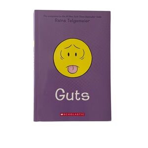 Scholastic Graphic Novel Guts by Raina Telgemeier
